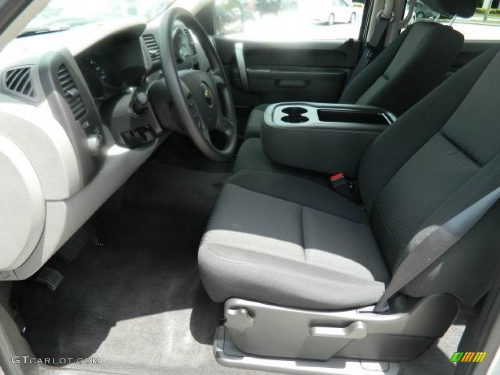 2011 Silverado 1500 LS Crew Cab - Sheer Silver Metallic / Dark Titanium photo #5