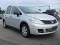 2011 Brilliant Silver Metallic Nissan Versa 1.6 Sedan  photo #1