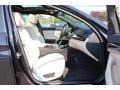 Oyster/Black 2012 BMW 5 Series 550i xDrive Sedan Interior Color