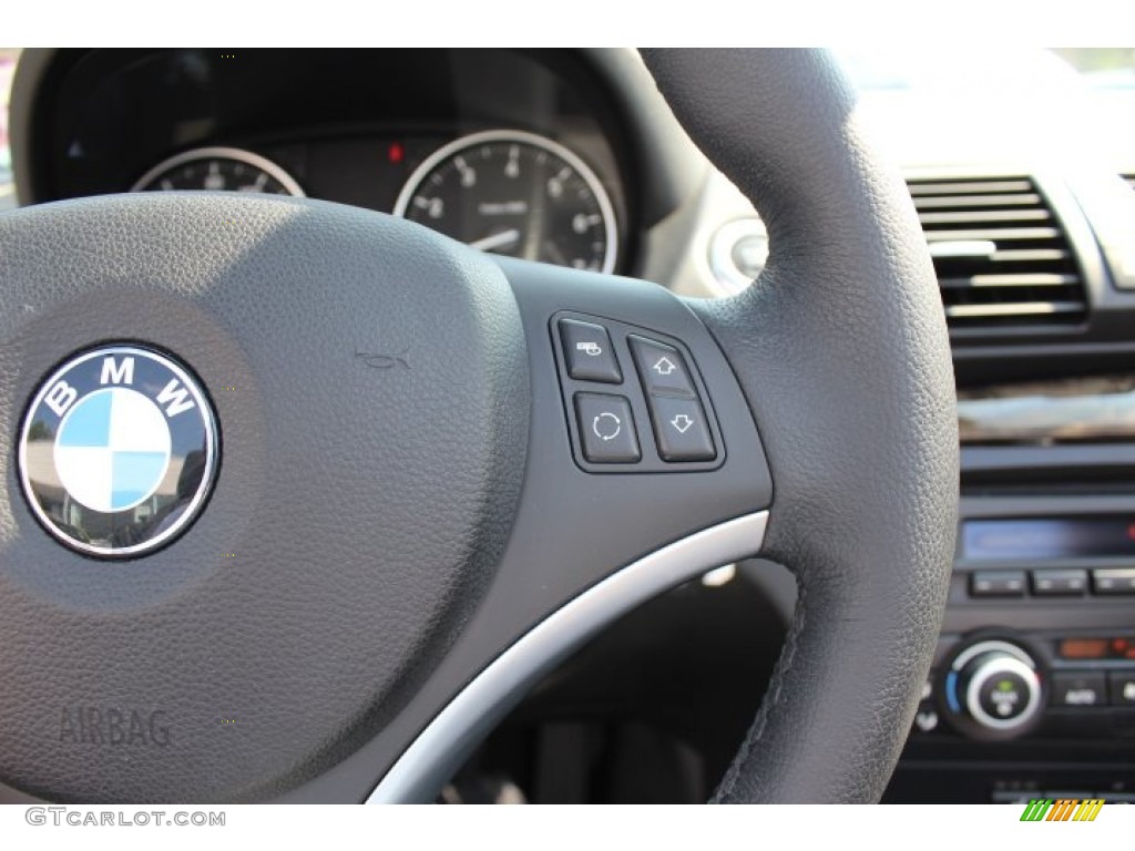 2009 1 Series 128i Convertible - Space Grey Metallic / Black photo #18