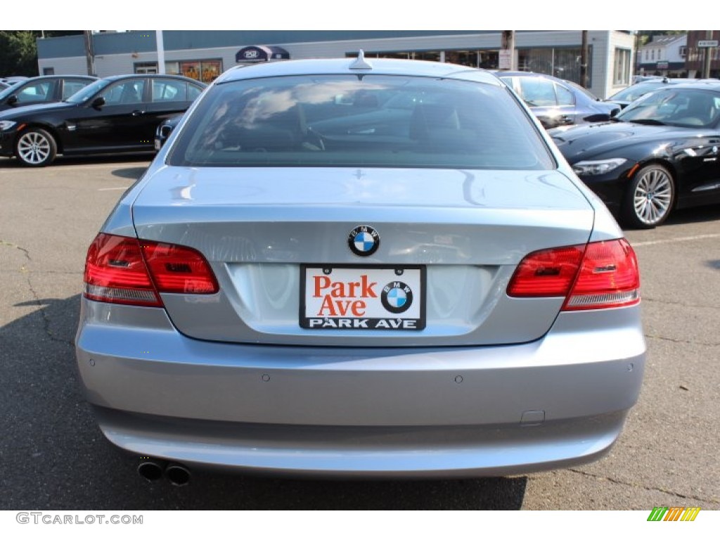 2009 3 Series 328i Coupe - Blue Water Metallic / Grey photo #6