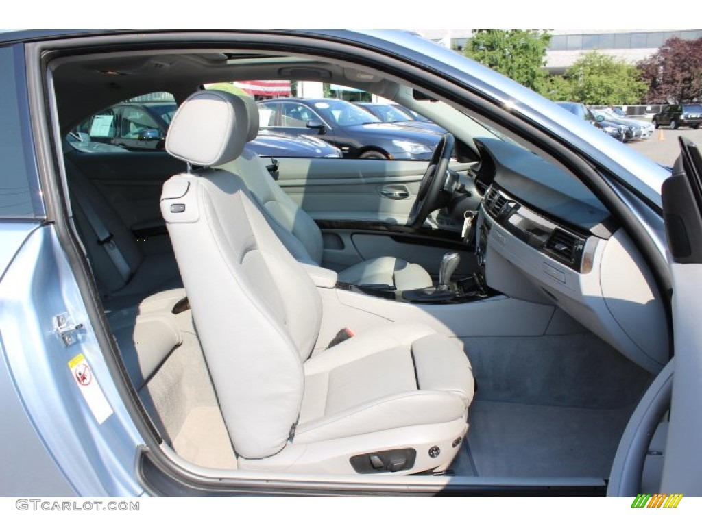 2009 3 Series 328i Coupe - Blue Water Metallic / Grey photo #26