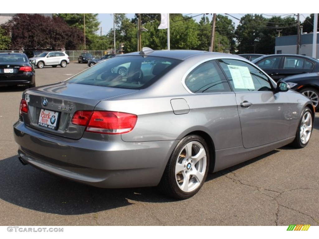 2009 3 Series 328i Coupe - Space Grey Metallic / Black photo #5