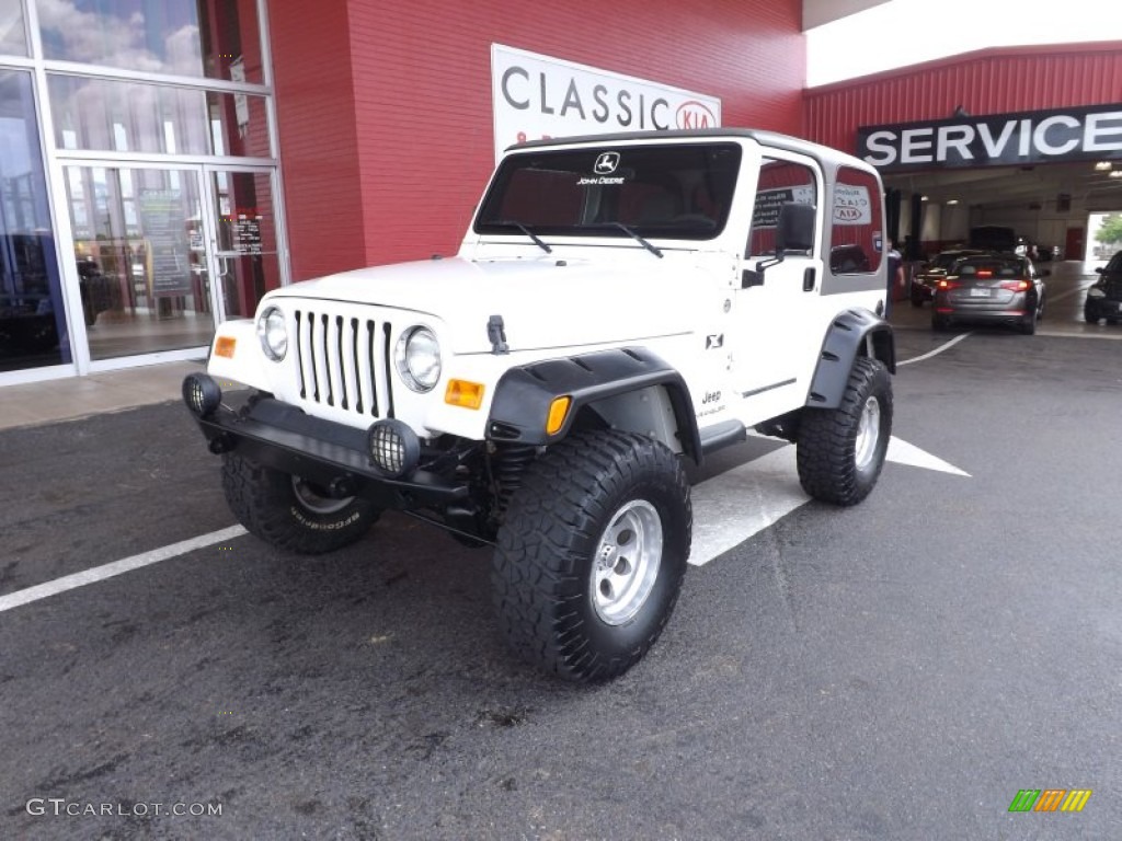 2006 Wrangler X 4x4 - Stone White / Khaki photo #1