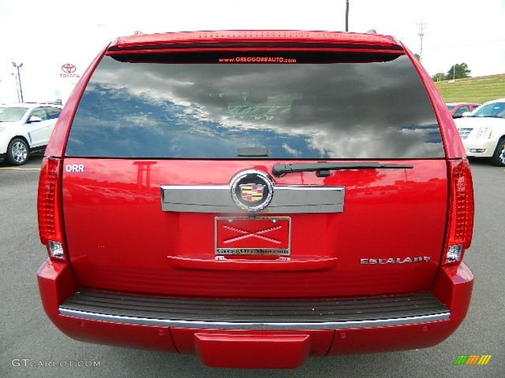 2013 Escalade Luxury - Crystal Red Tintcoat / Cashmere/Cocoa photo #4