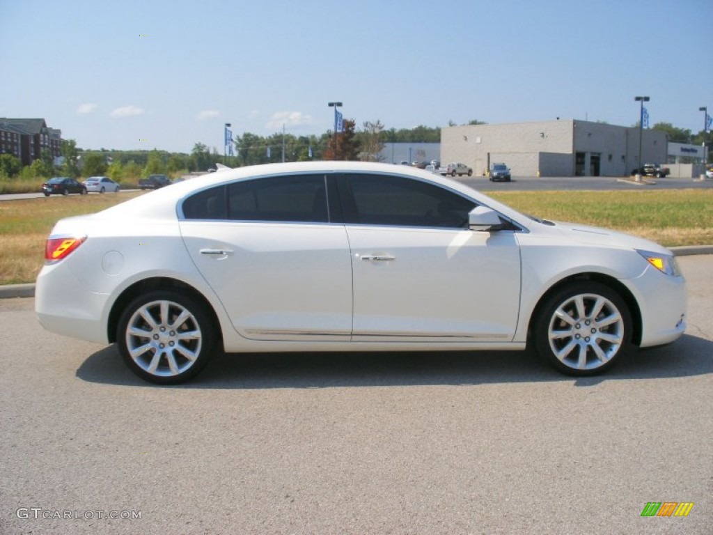 White Diamond Tricoat 2011 Buick LaCrosse CXS Exterior Photo #67983569