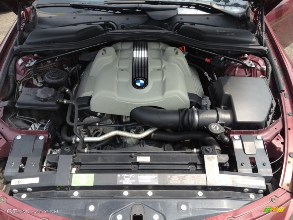 2004 BMW 6 Series 645i Coupe 4.4 Liter DOHC 32 Valve V8 Engine Photo #67984469