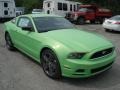 2013 Gotta Have It Green Ford Mustang V6 Coupe  photo #2