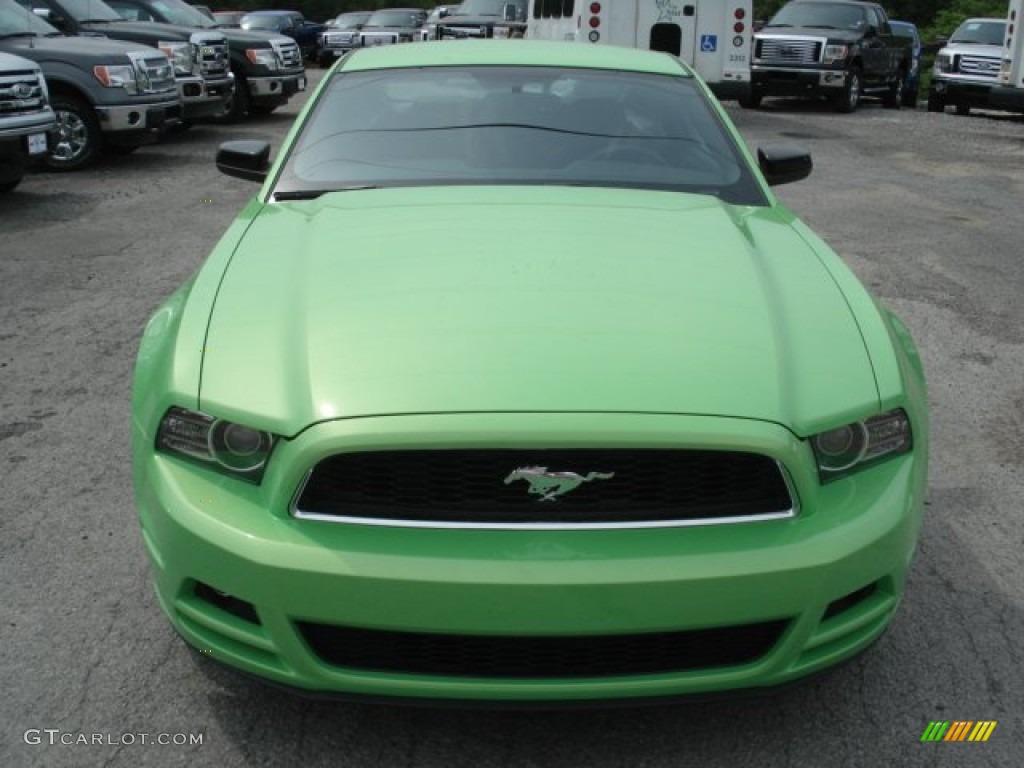 Gotta Have It Green 2013 Ford Mustang V6 Coupe Exterior Photo #67984577