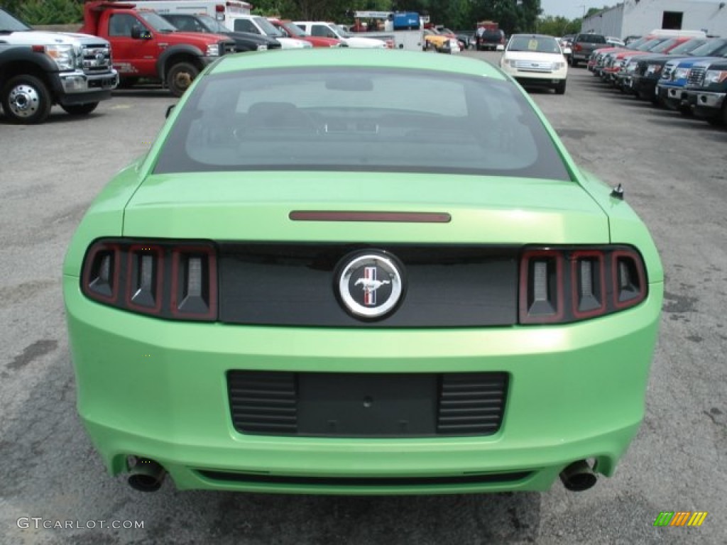 2013 Mustang V6 Coupe - Gotta Have It Green / Charcoal Black photo #7