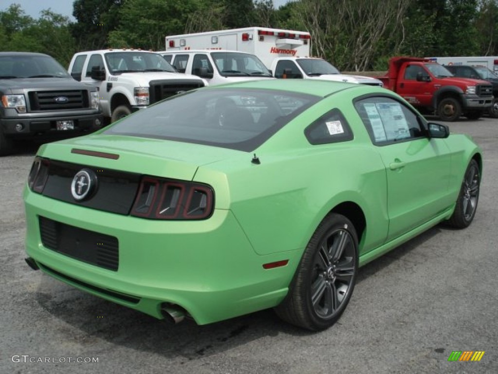 Gotta Have It Green 2013 Ford Mustang V6 Coupe Exterior Photo #67984620