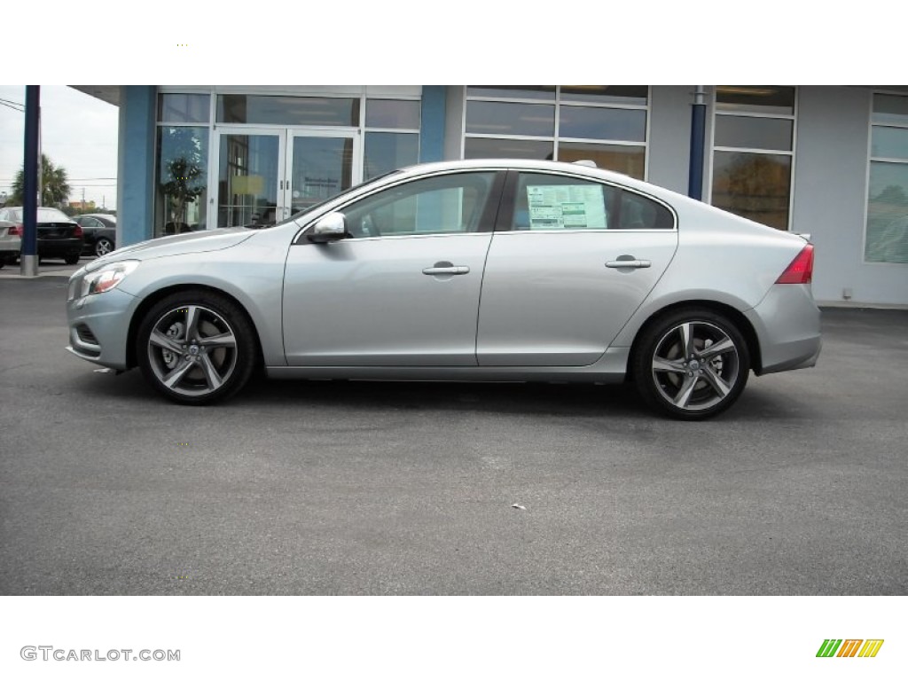 Electric Silver Metallic 2013 Volvo S60 R-Design AWD Exterior Photo #67984694