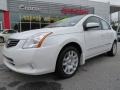 2012 Aspen White Nissan Sentra 2.0 S  photo #1