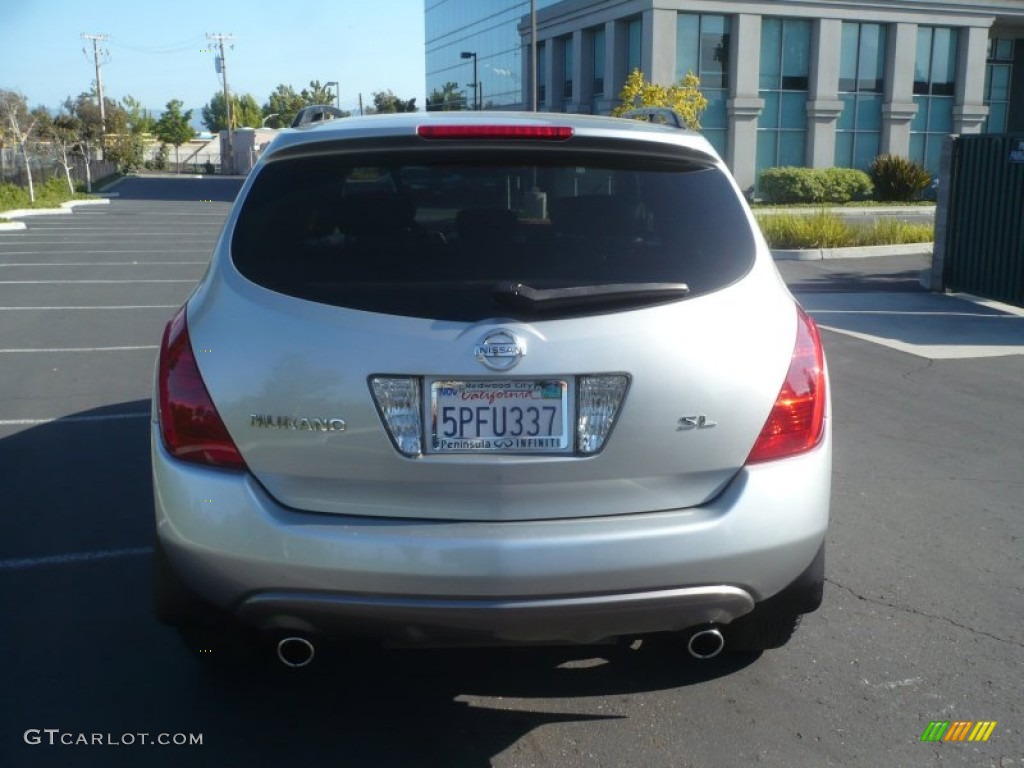 2003 Murano SL - Sheer Silver Metallic / Charcoal photo #6