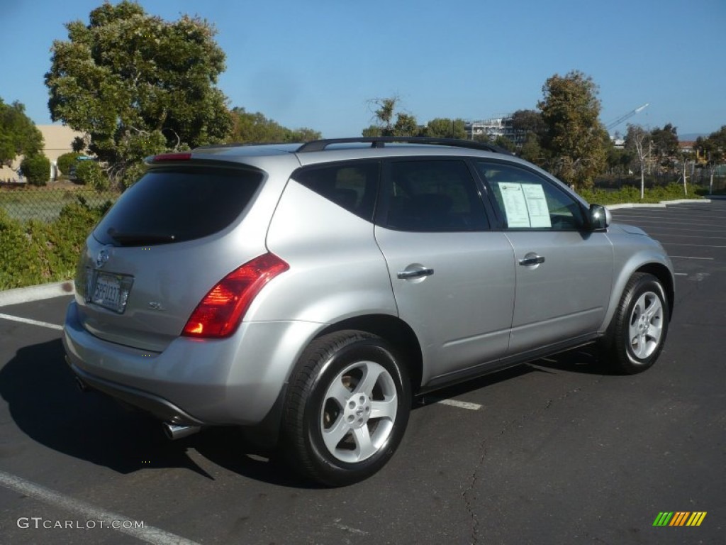 2003 Murano SL - Sheer Silver Metallic / Charcoal photo #7