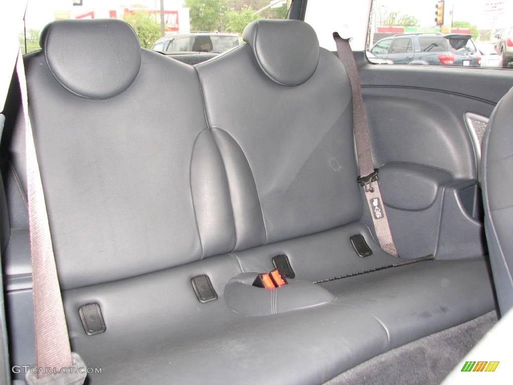 2005 Cooper S Hardtop - Dark Silver Metallic / Space Grey/Panther Black photo #11