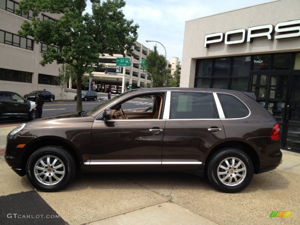 Macadamia Metallic 2009 Porsche Cayenne Tiptronic Exterior Photo #67989833