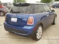 2008 Lightning Blue Metallic Mini Cooper S Hardtop  photo #6