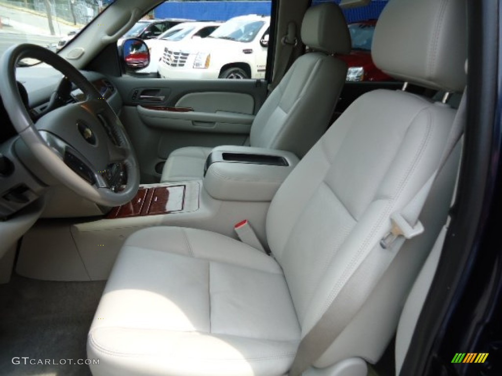 2009 Tahoe LTZ 4x4 - Dark Blue Metallic / Light Titanium photo #9