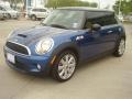 2008 Lightning Blue Metallic Mini Cooper S Hardtop  photo #20