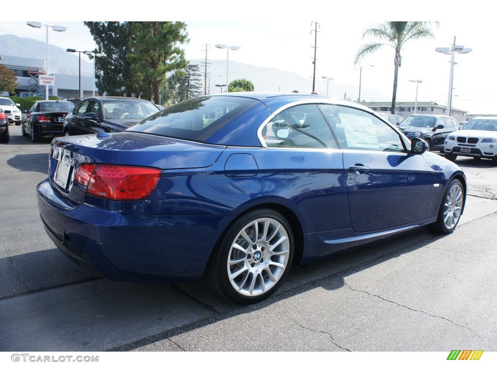 Le Mans Blue Metallic 2012 BMW 3 Series 328i Convertible Exterior Photo #67992722
