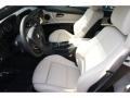 2012 BMW 3 Series Oyster/Black Interior Front Seat Photo