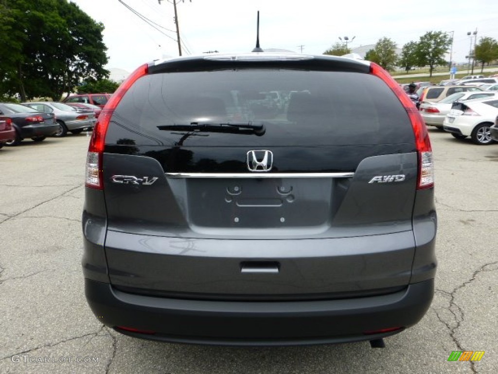 2012 CR-V EX-L 4WD - Polished Metal Metallic / Gray photo #3