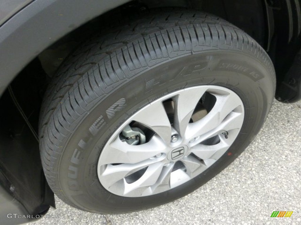 2012 CR-V EX-L 4WD - Polished Metal Metallic / Gray photo #9