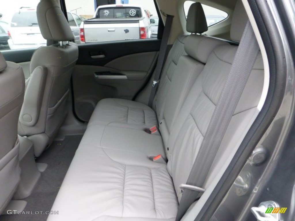 2012 CR-V EX-L 4WD - Polished Metal Metallic / Gray photo #11