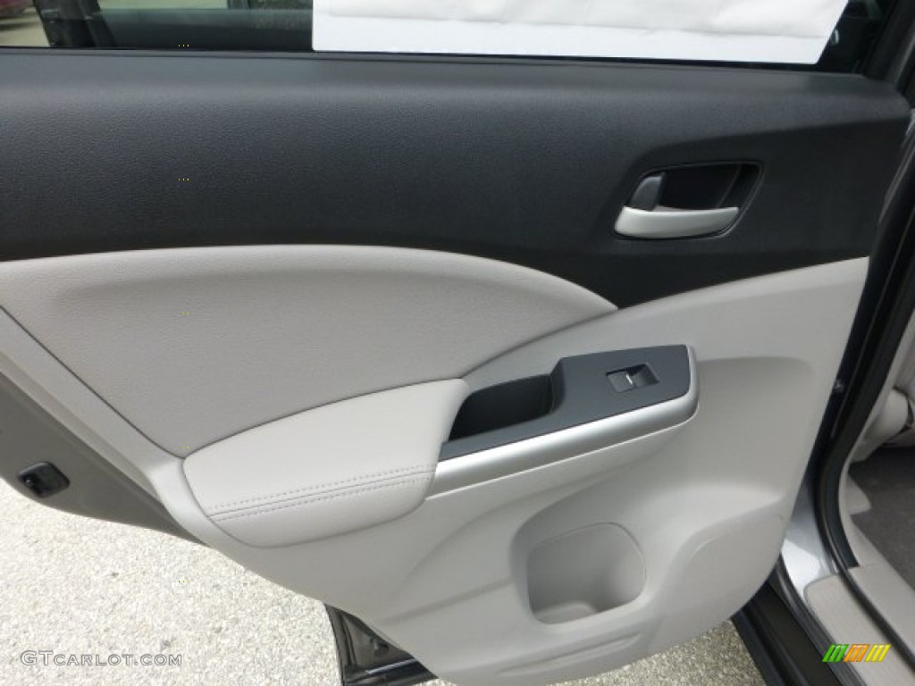 2012 CR-V EX-L 4WD - Polished Metal Metallic / Gray photo #13