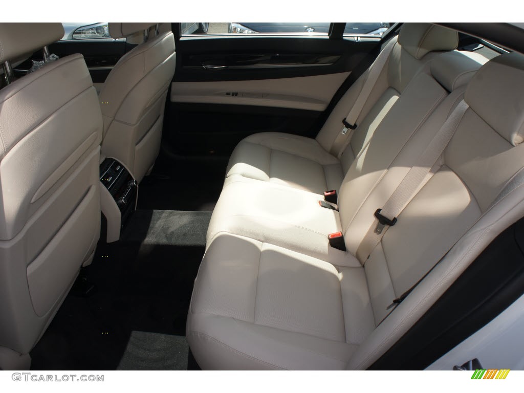 2012 BMW 7 Series 740Li Sedan Rear Seat Photo #67992866