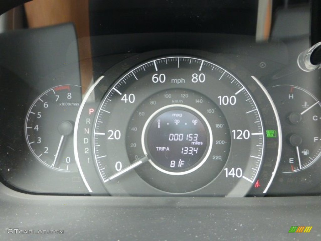 2012 CR-V EX-L 4WD - Polished Metal Metallic / Gray photo #19