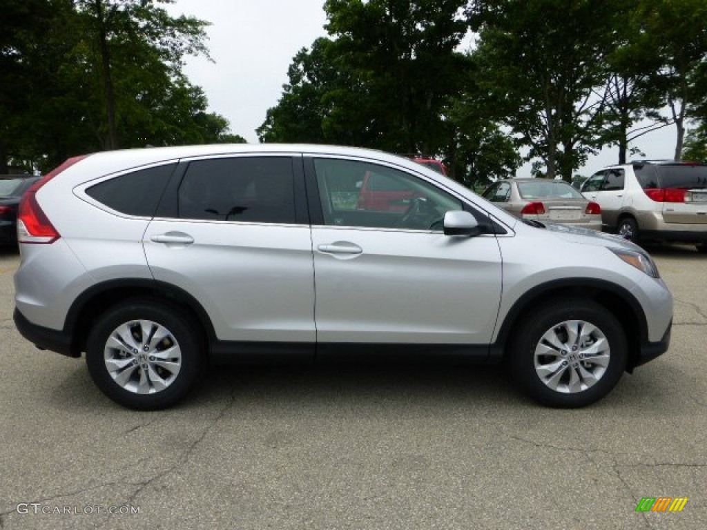 2012 CR-V EX 4WD - Alabaster Silver Metallic / Black photo #5
