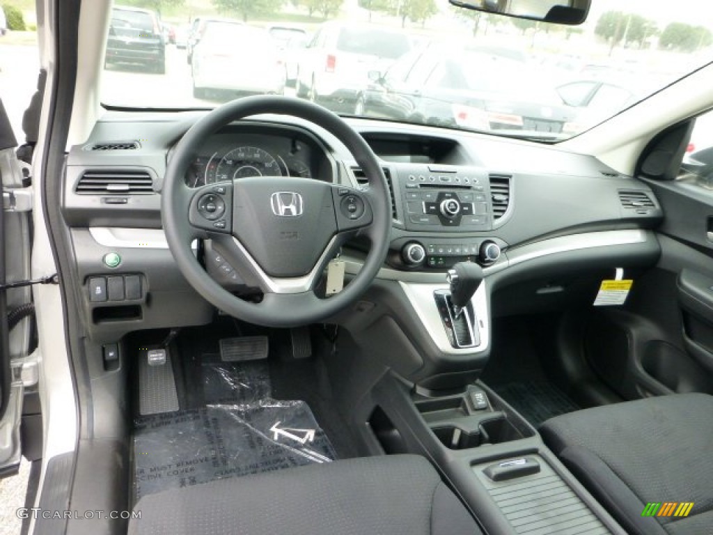 2012 CR-V EX 4WD - Alabaster Silver Metallic / Black photo #12