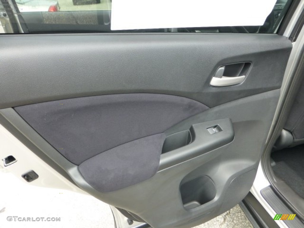 2012 CR-V EX 4WD - Alabaster Silver Metallic / Black photo #13