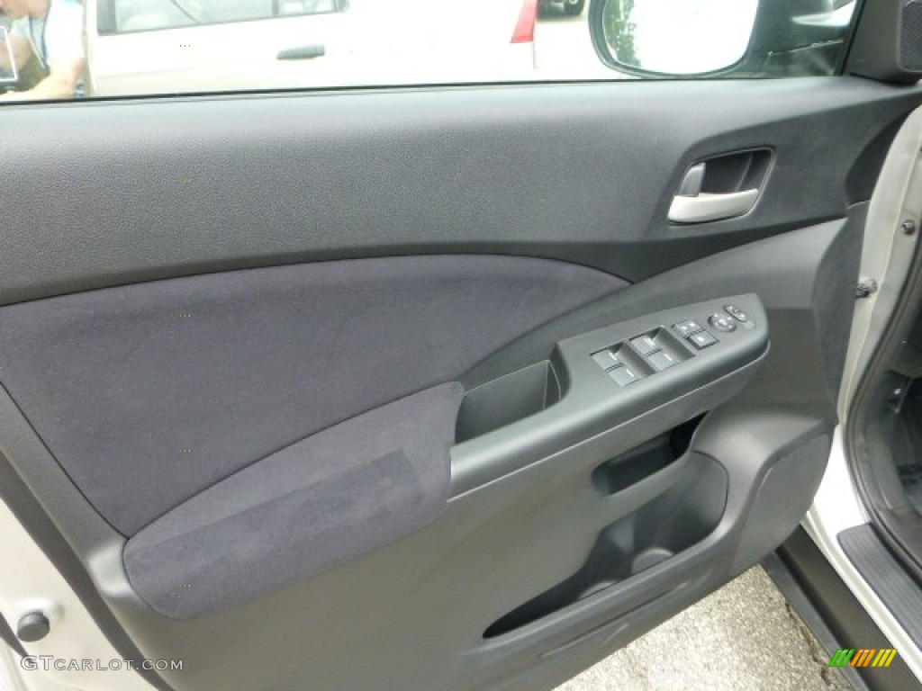 2012 CR-V EX 4WD - Alabaster Silver Metallic / Black photo #14