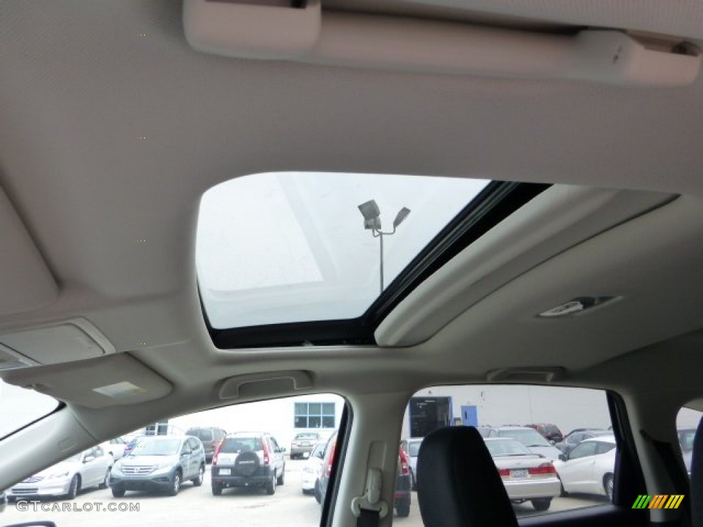 2012 CR-V EX 4WD - Alabaster Silver Metallic / Black photo #15