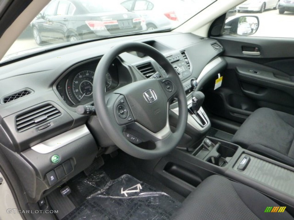 2012 CR-V EX 4WD - Alabaster Silver Metallic / Black photo #16