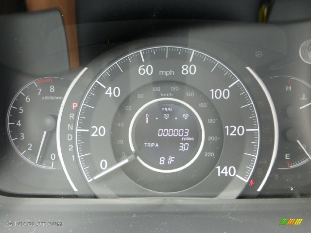 2012 CR-V EX 4WD - Alabaster Silver Metallic / Black photo #19