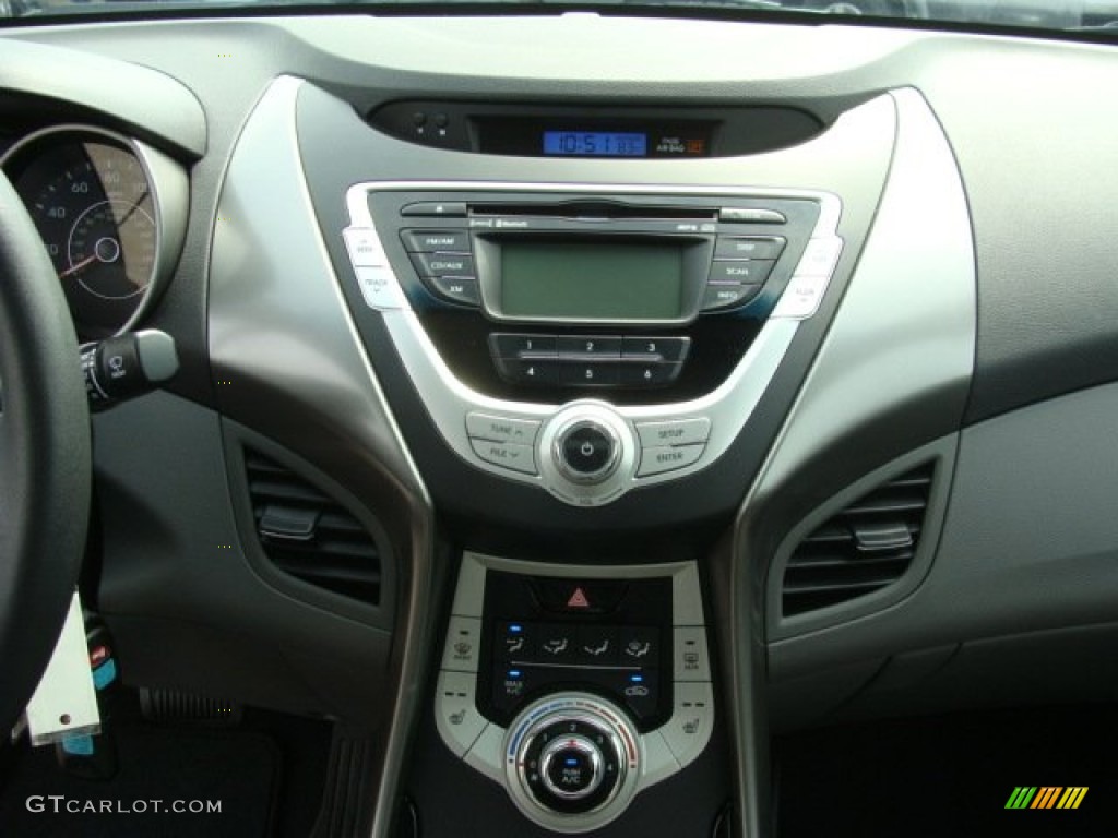2012 Elantra Limited - Harbor Gray Metallic / Gray photo #11