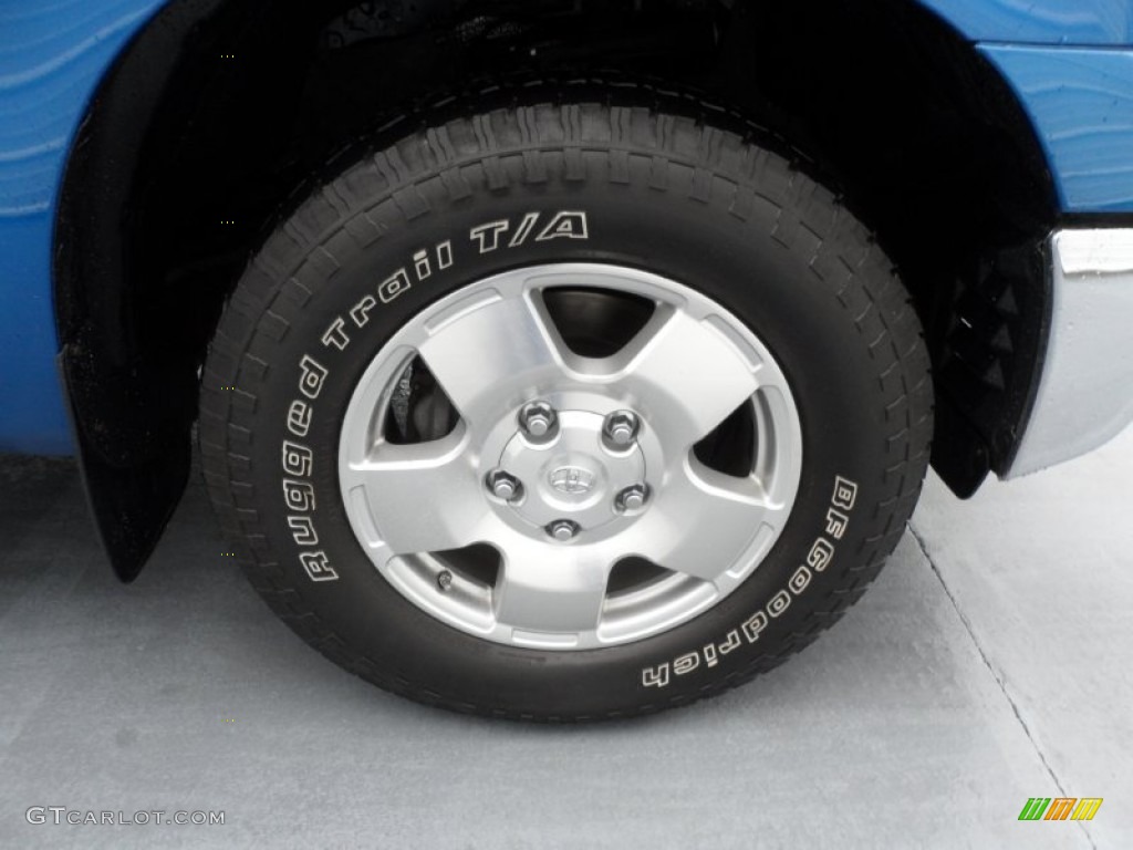 2008 Tundra SR5 TRD Double Cab 4x4 - Blue Streak Metallic / Graphite Gray photo #12