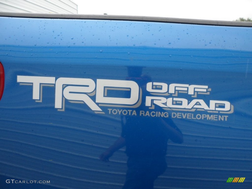 2008 Tundra SR5 TRD Double Cab 4x4 - Blue Streak Metallic / Graphite Gray photo #15