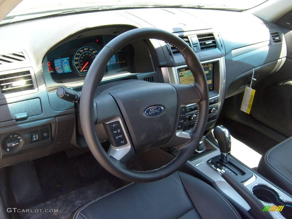 2010 Fusion Hybrid - Sterling Grey Metallic / Charcoal Black photo #17