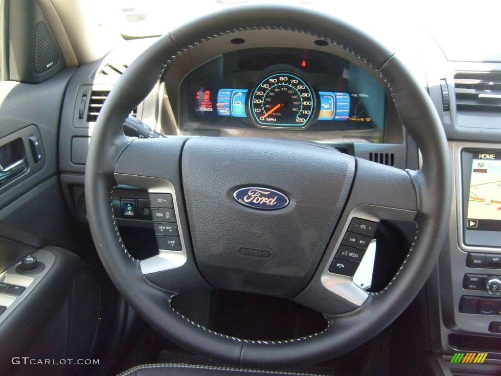 2010 Fusion Hybrid - Sterling Grey Metallic / Charcoal Black photo #18