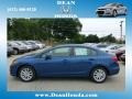Dyno Blue Pearl - Civic EX-L Sedan Photo No. 1