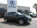 2012 Crystal Black Pearl Acura MDX SH-AWD Advance  photo #1