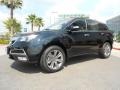 2012 Crystal Black Pearl Acura MDX SH-AWD Advance  photo #3