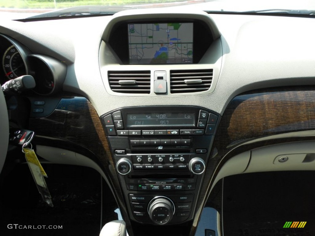 2012 Acura MDX SH-AWD Technology Taupe Dashboard Photo #67996172