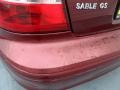 Merlot Metallic - Sable GS Sedan Photo No. 17