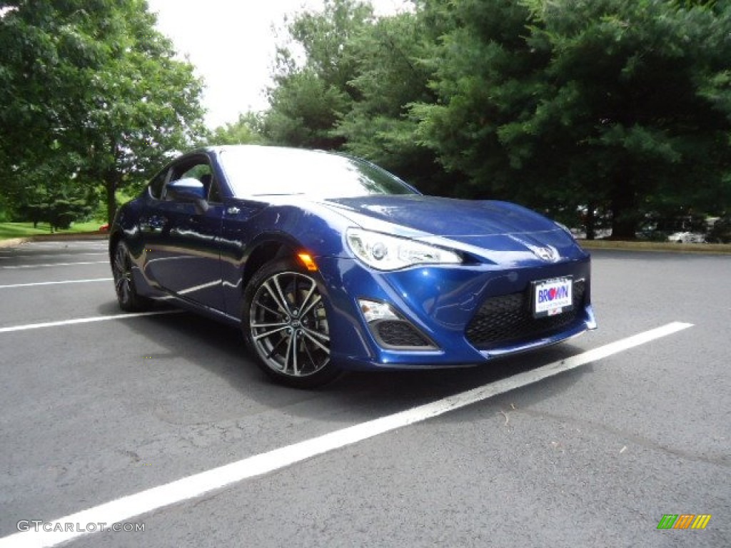 2013 FR-S Sport Coupe - Ultramarine Blue / Black/Red Accents photo #1